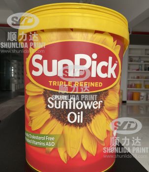Plastic bucket IML36