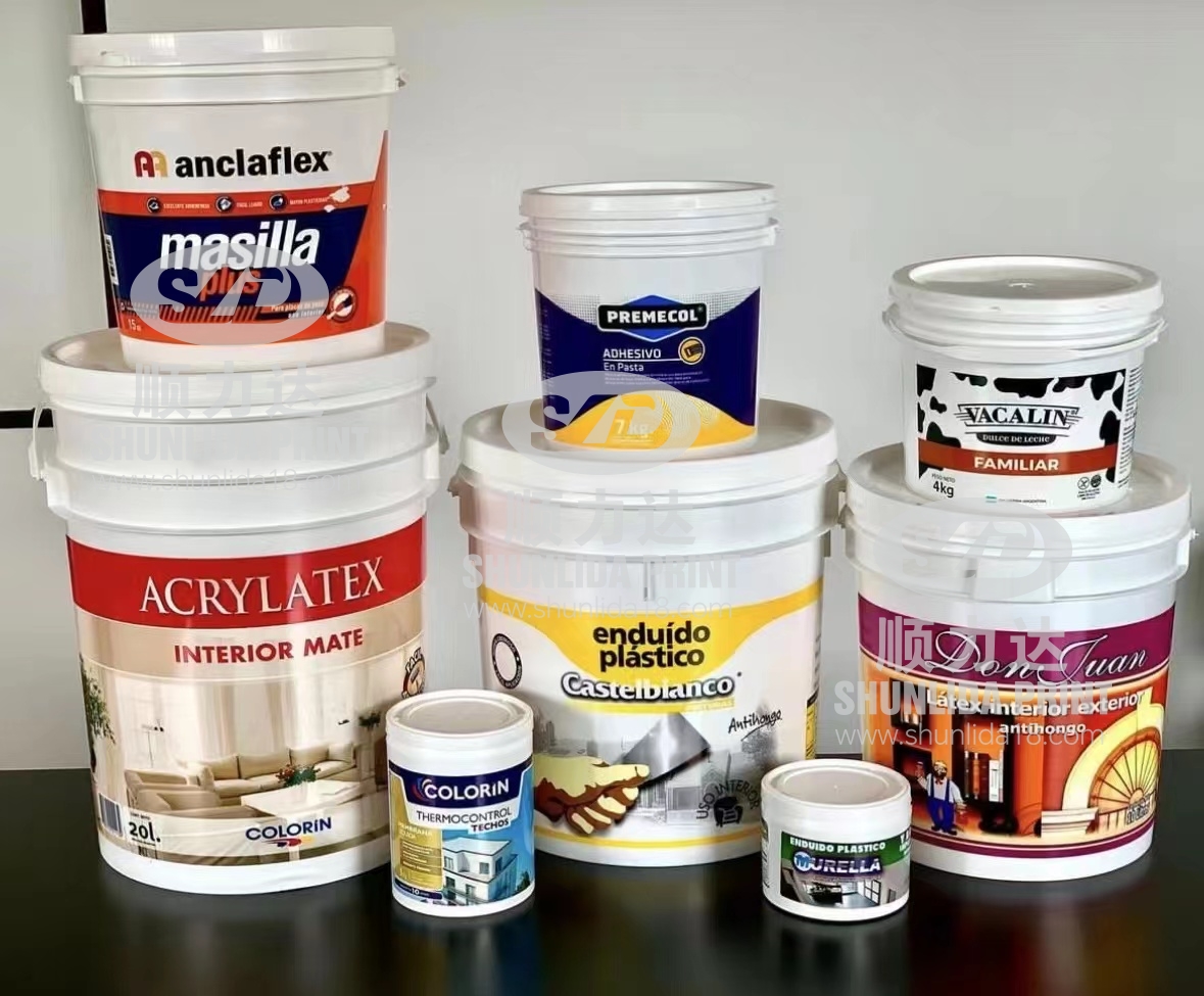 Plastic bucket IML22