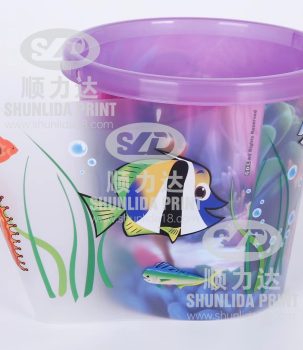 Plastic bucket IML27