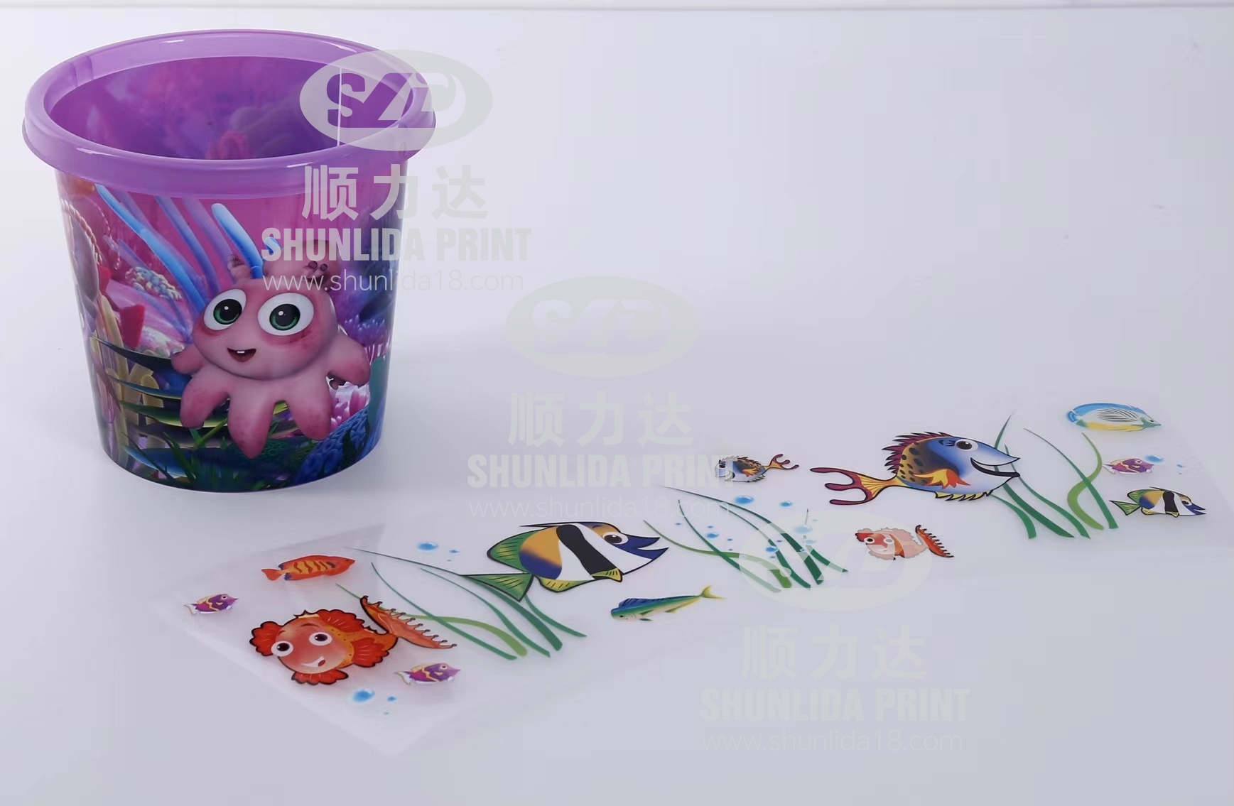 Plastic bucket IML31