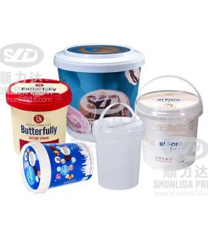 Plastic bucket IML6