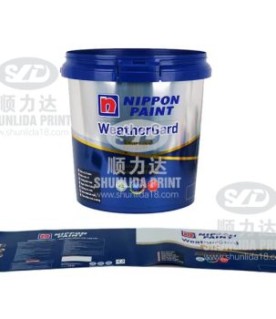 Plastic bucket IML8